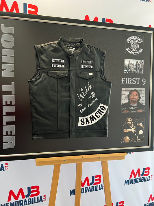 Belgium Fan Scores Rare Signed John Teller Sons of Anarchy Vest