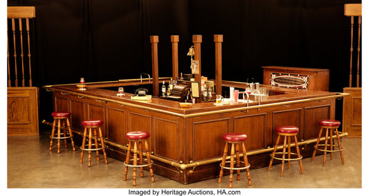 Cheers Bar Goes Up for Auction, George Wendt and John Ratzenberger Pay One Last Visit: An Era Ends, A Memory Stays