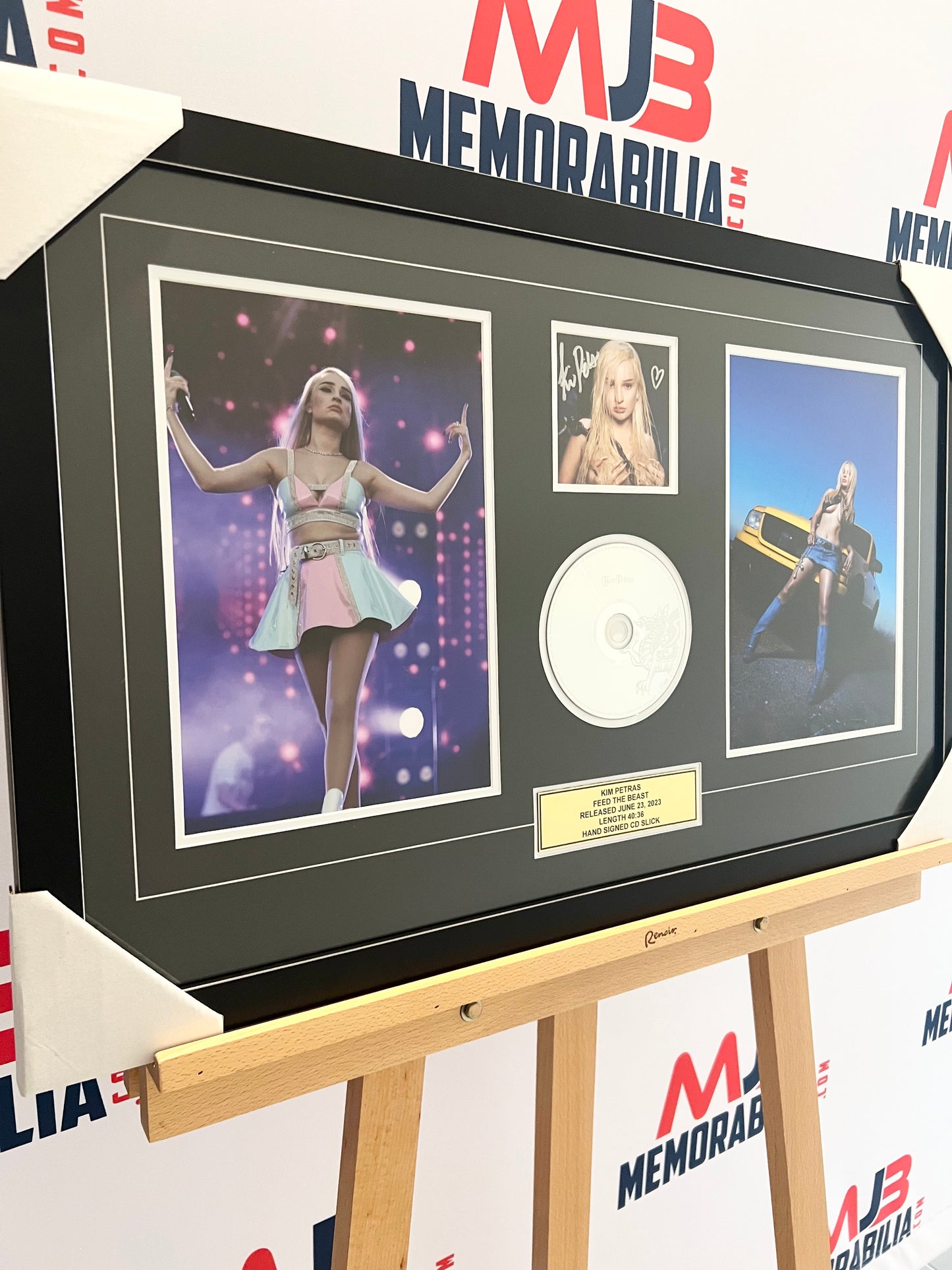 Kim Petras Signed Autographed Feed the Beast CD with COA