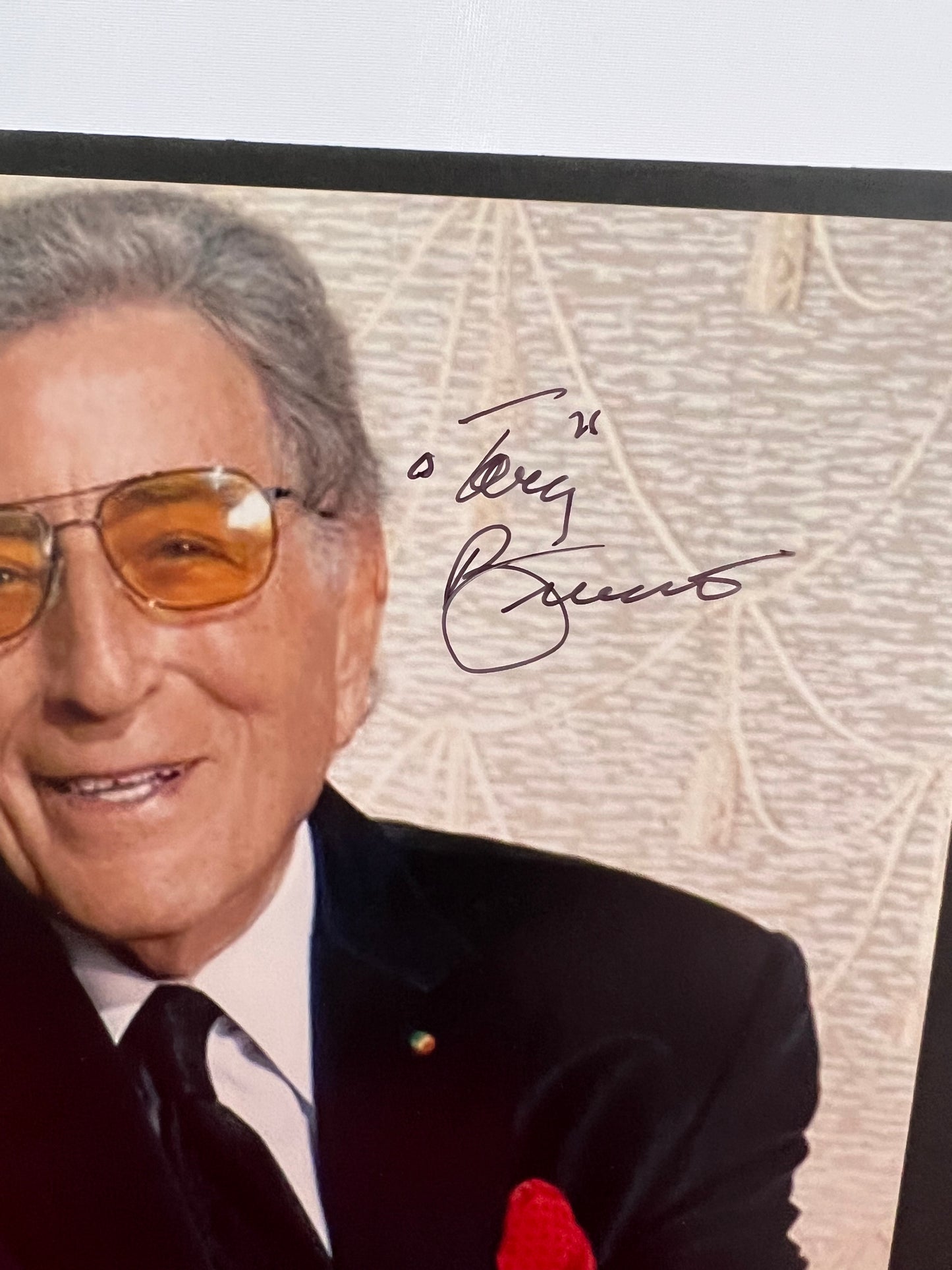 Tony Bennett Signed Autographed Photo with Lady GaGa Rare Beckett Authentication
