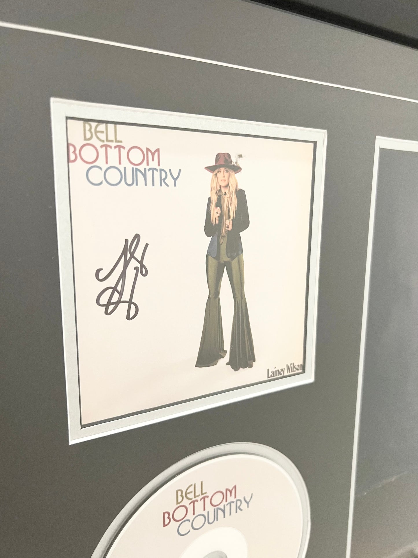 Lainey Wilson Signed Autograph Bell Bottom Country CD with authentication