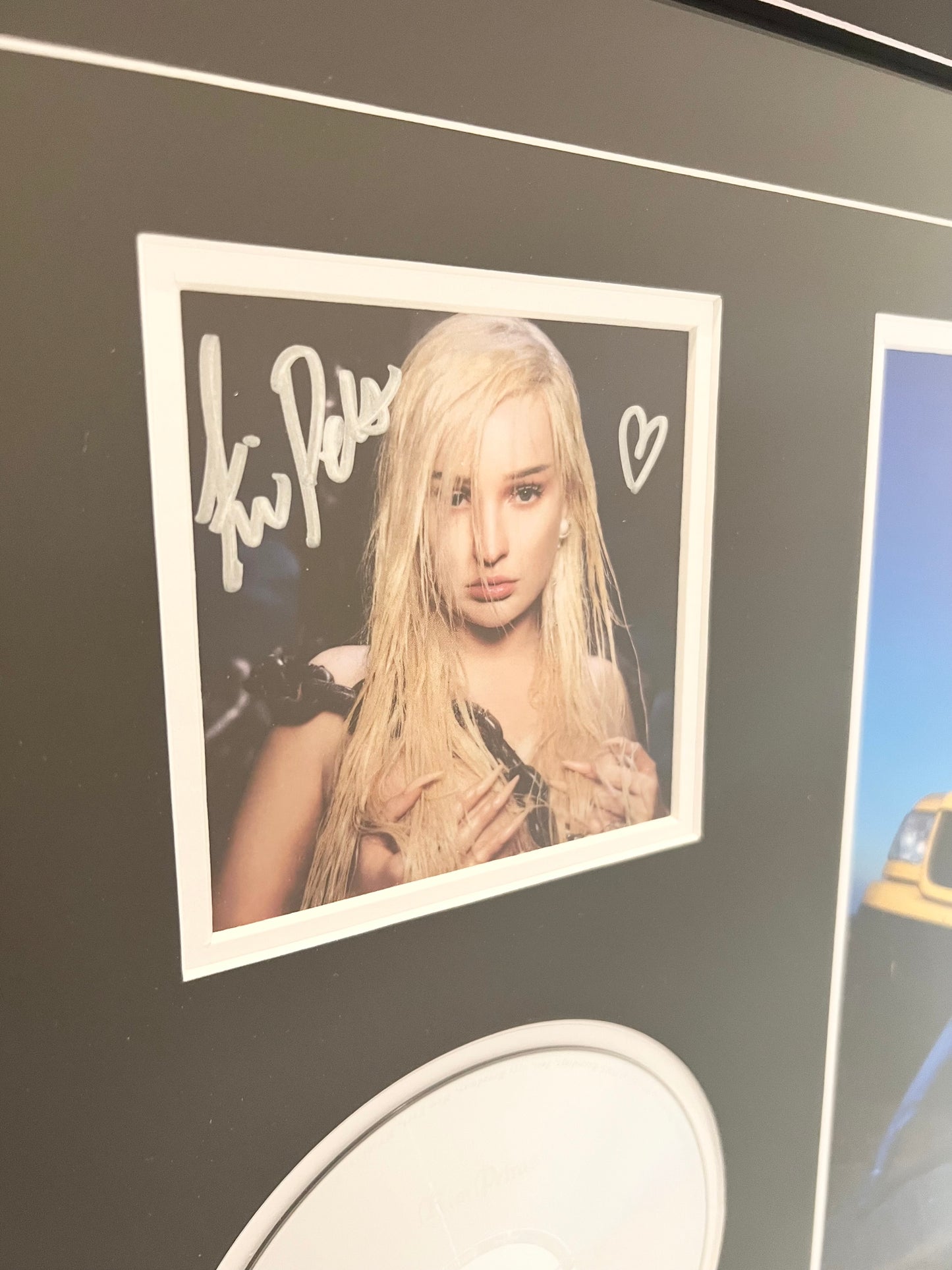 Kim Petras Signed Autographed Feed the Beast CD with COA