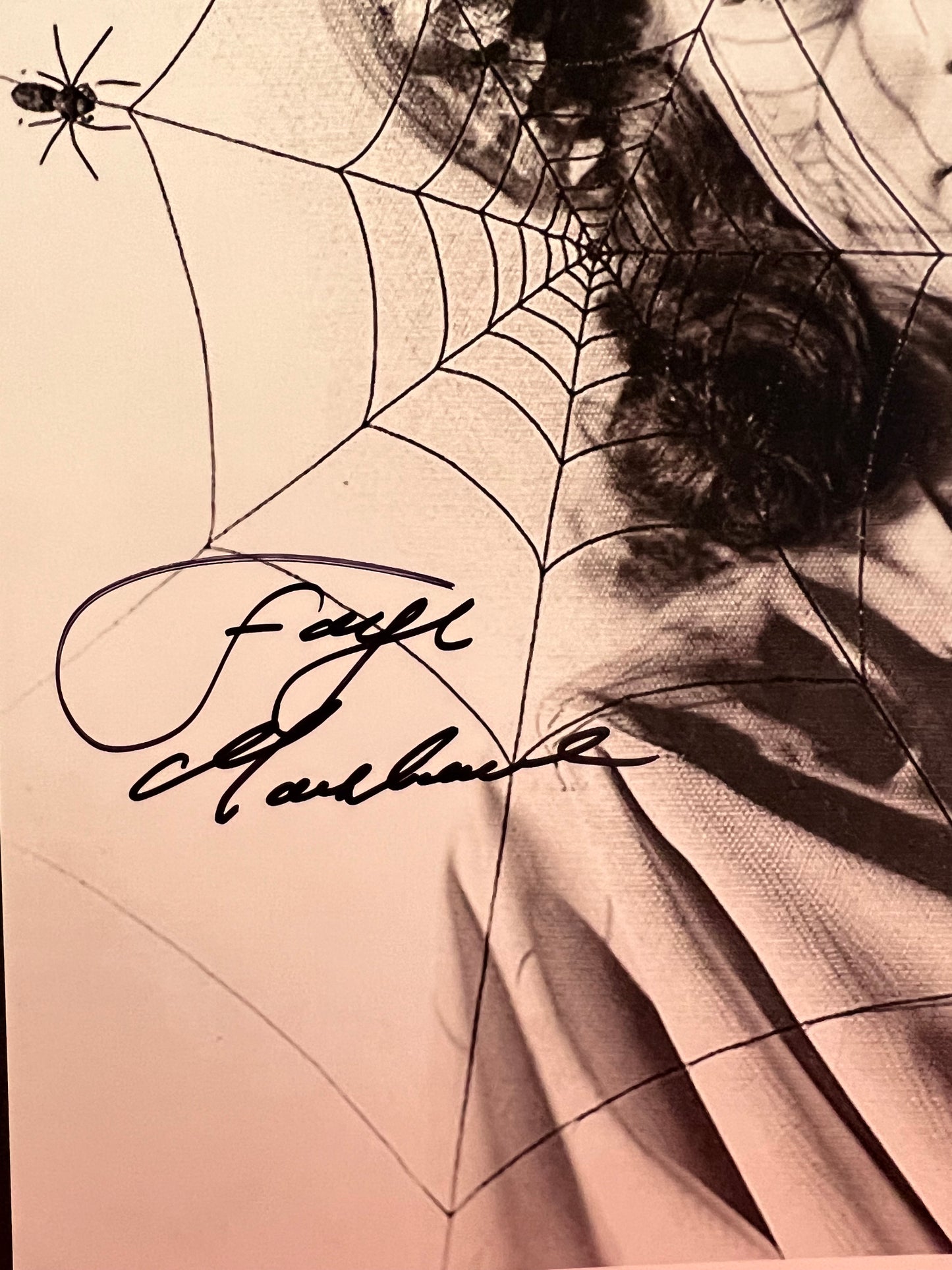 Faye Marlowe Signed Autographed Photograph with COA Black and White