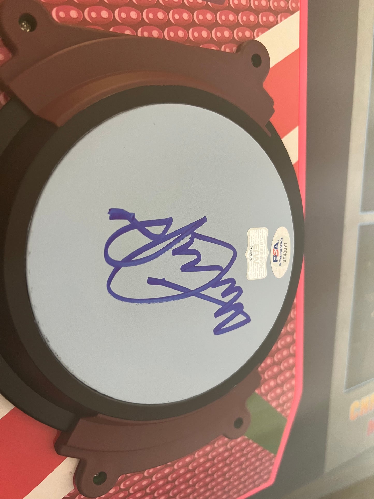 Michael J Fox Christopher Lloyd Dual Signed Hoverboard framed with Authentication
