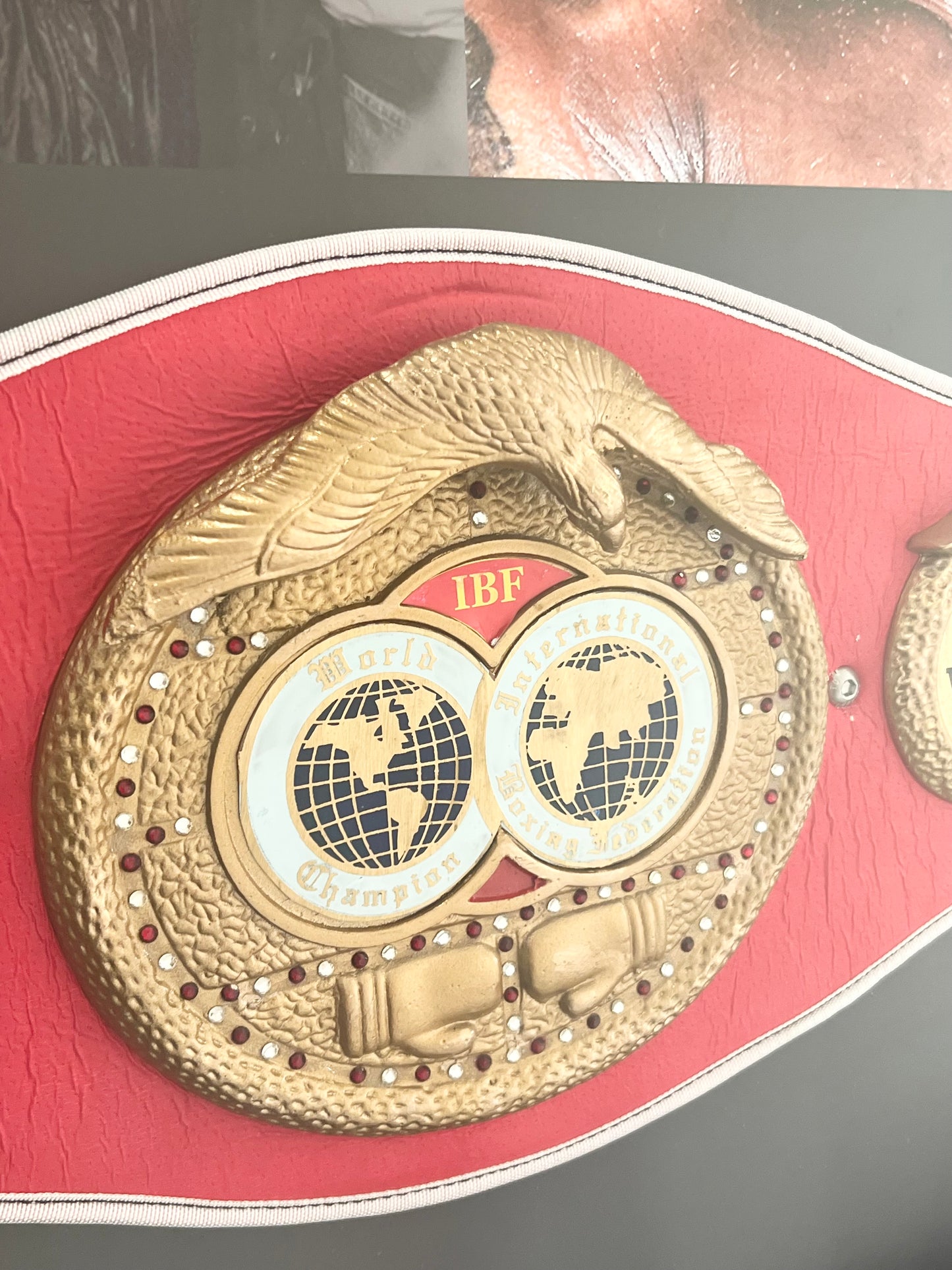 Mike Tyson Signed Autographed Championship Belt with COA RARE