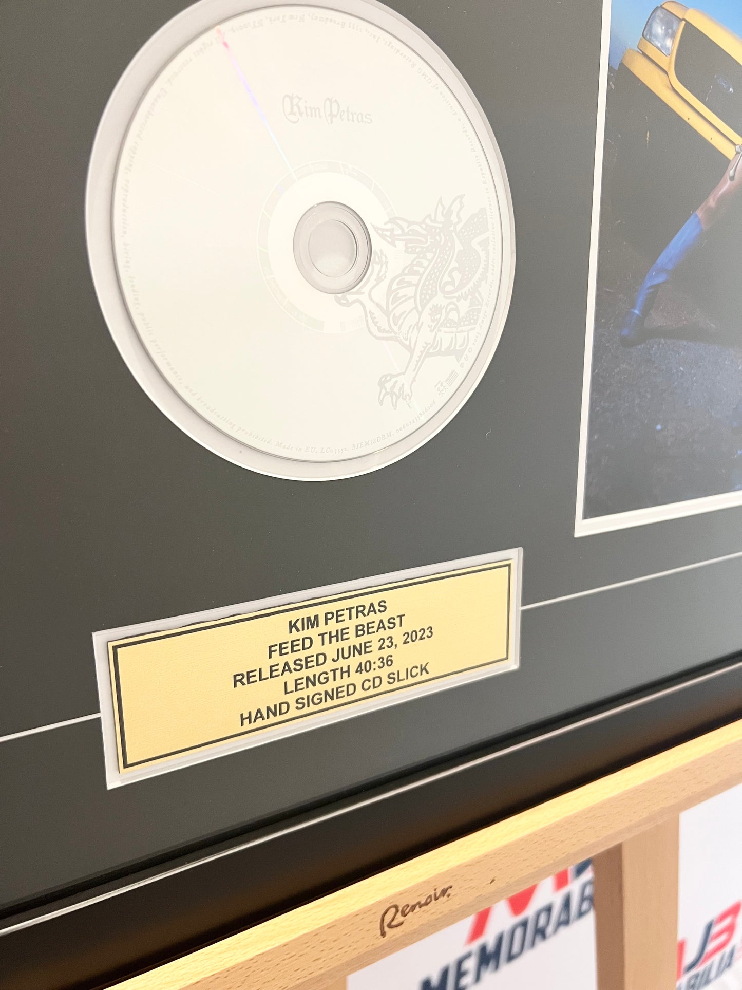Kim Petras Signed Autographed Feed the Beast CD with COA