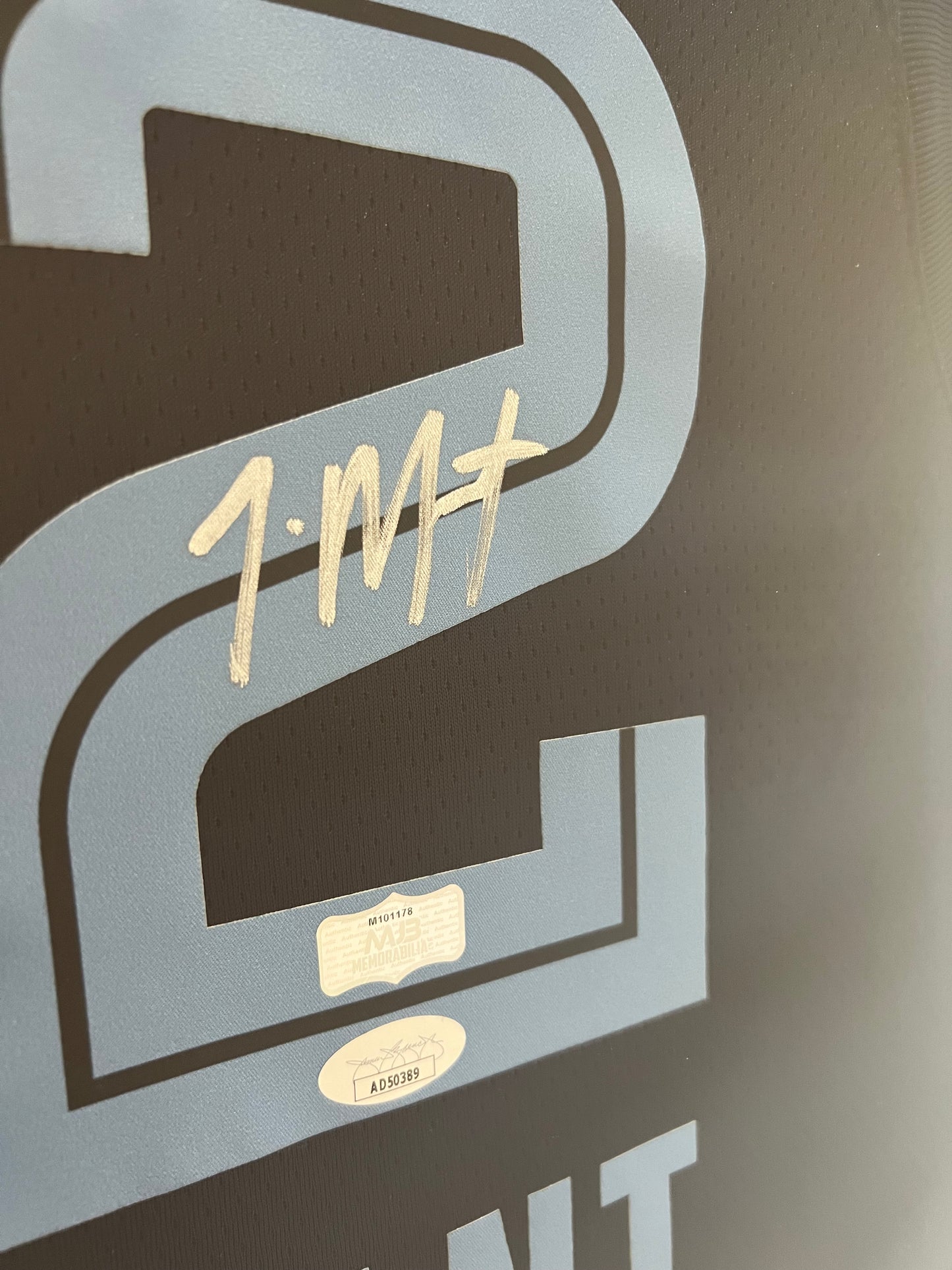 Ja Morant Signed Grizzlies Nike Jersey JSA Authentication Framed