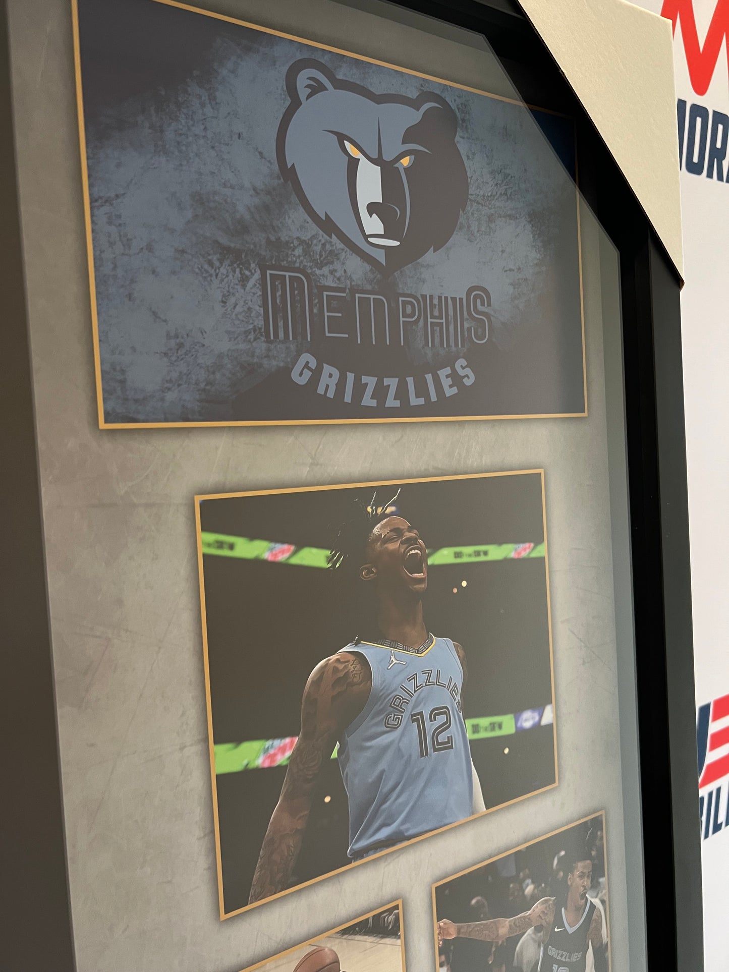 Ja Morant Signed Grizzlies Nike Jersey JSA Authentication Framed