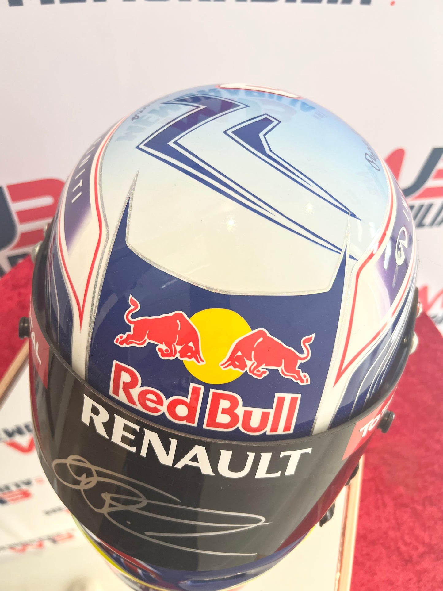 Daniel Ricciardo Hand Signed Helmut Full Size with COA