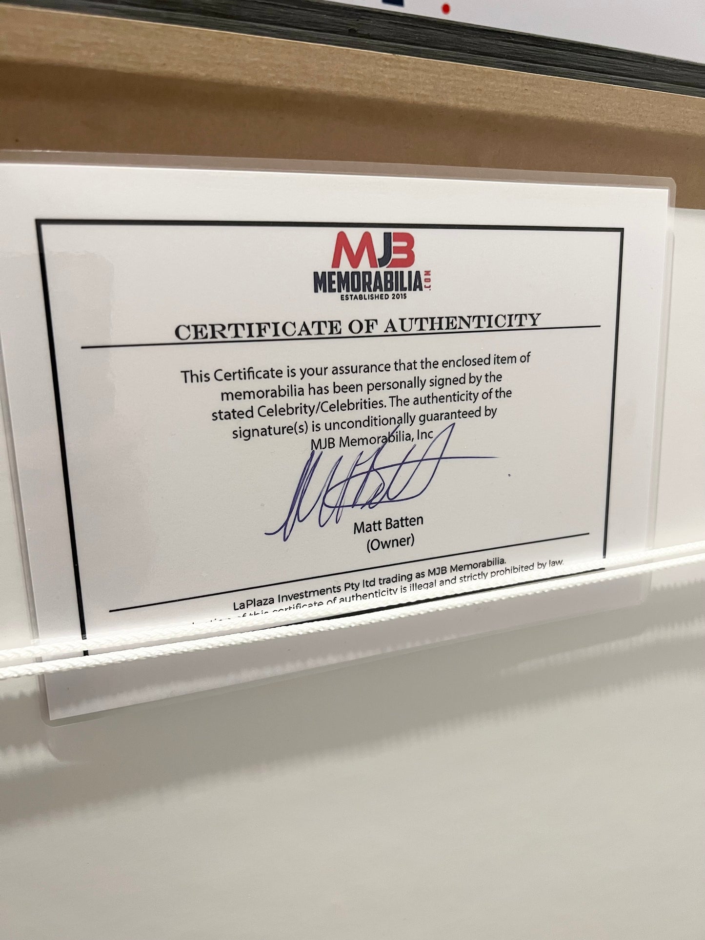 Tom Hanks Signed Autograph Forrest Gump With COA