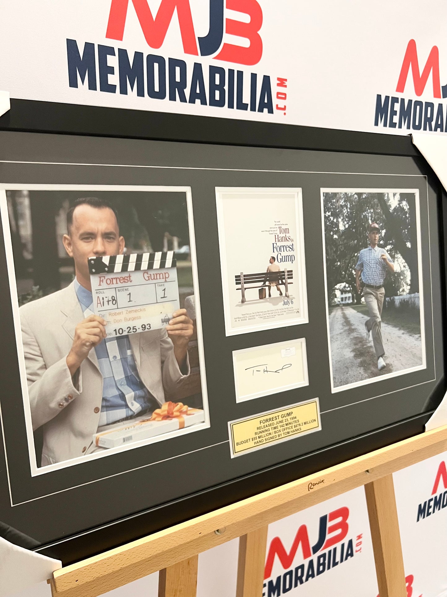 Tom Hanks Signed Autograph Forrest Gump With COA