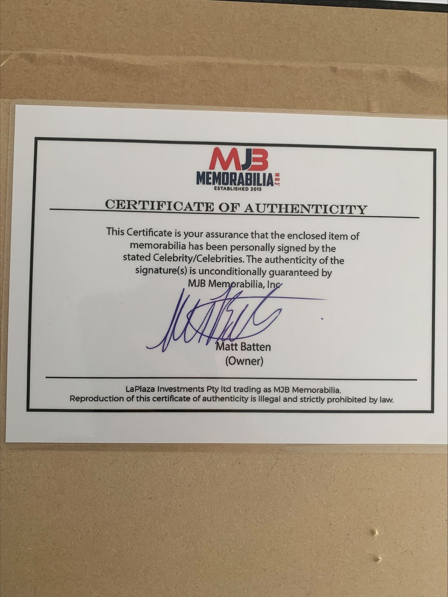 Signed Charlie Hunnam Sons of Anarchy Black Bikers Vest Authentication Framed Inscribed JAX