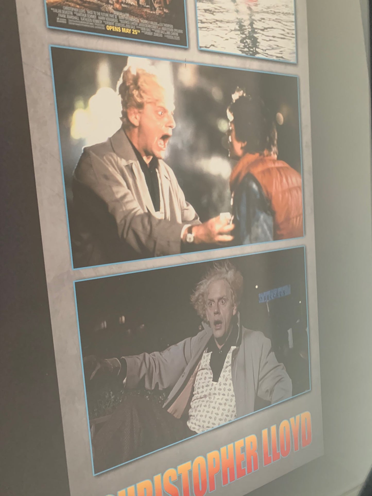 Christopher Lloyd Doc Brown signed Back to the future Hoverboard RARE Beckett COA