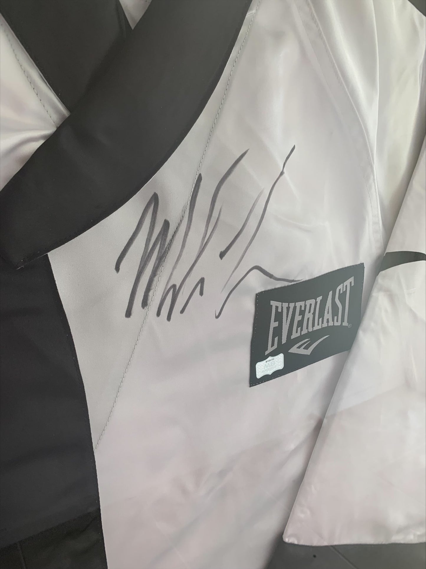 Mike Tyson Signed Authentic Everlast Robe with PSA Authentication