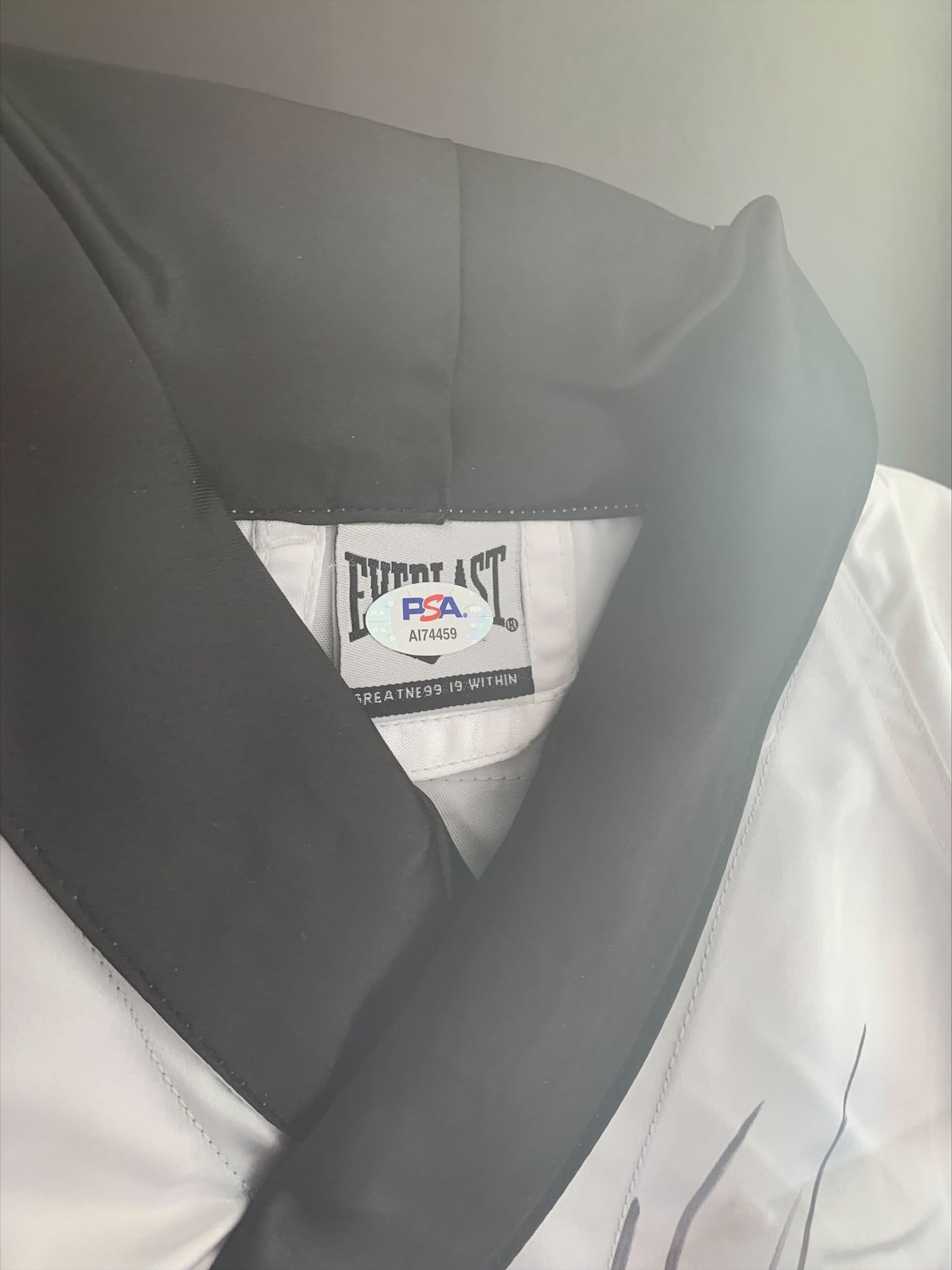 Mike Tyson Signed Authentic Everlast Robe with PSA Authentication