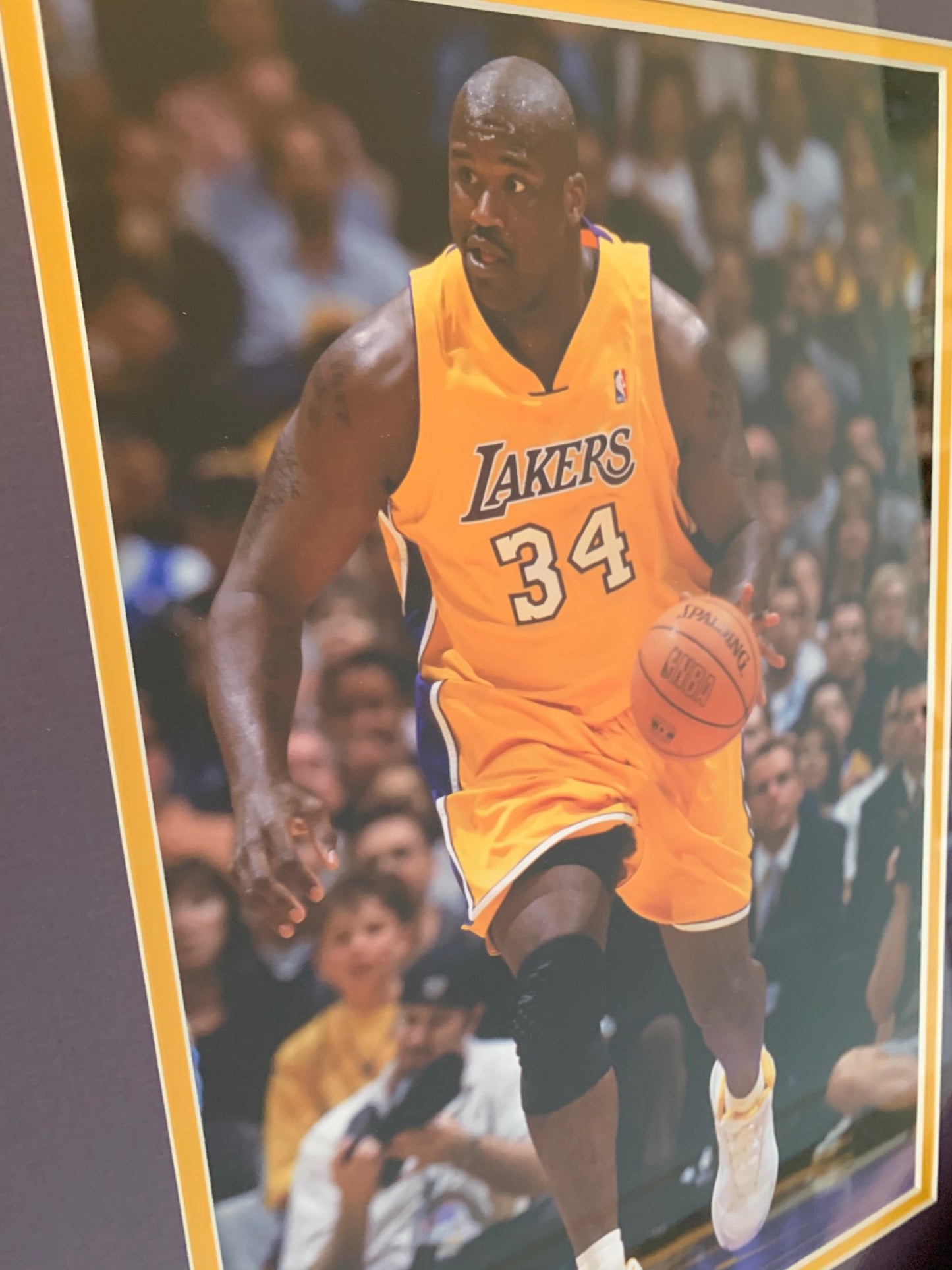 Shaq Signed LA Lakers Jersey Framed with JSA Authentication with Photos
