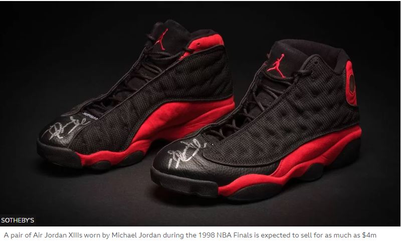 Bidding for Michael Jordan's 'Last Dance' Sneakers Skyrockets, Poised to Shatter Auction Records