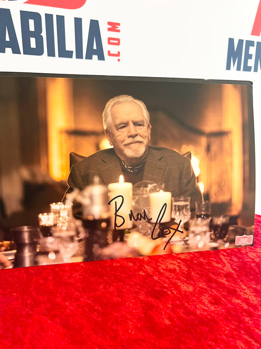 From Logan Roy to Your Wall  Brian Cox Signed Photos Now at MJB Memorabilia