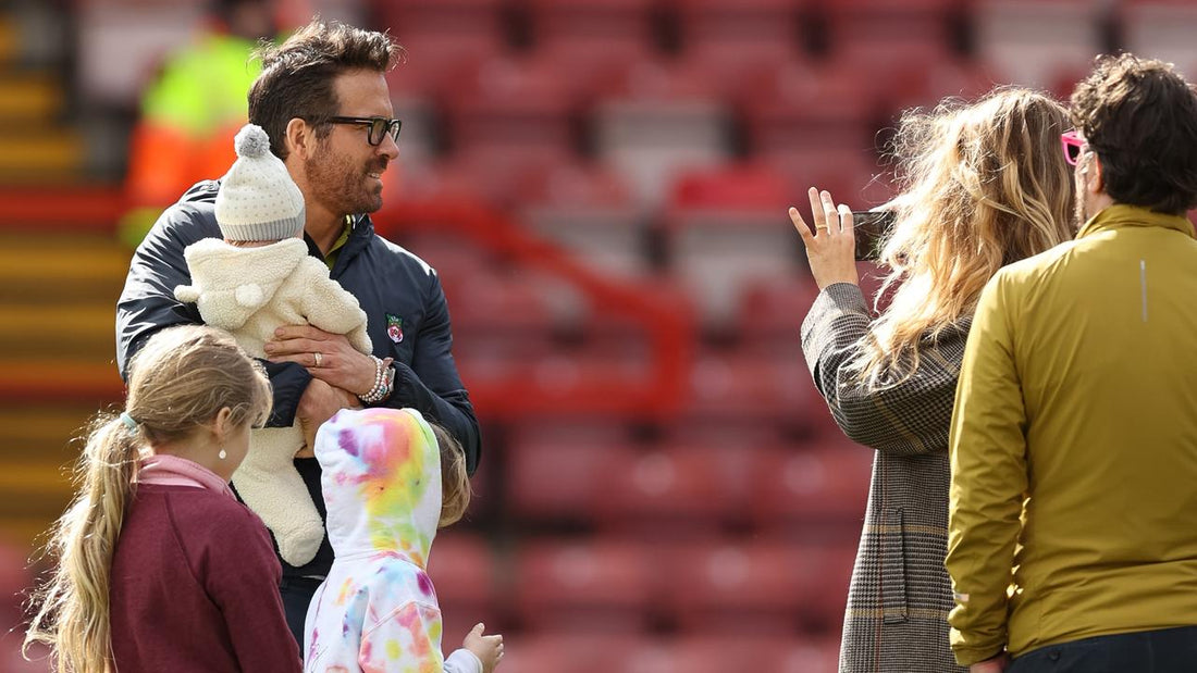 Blake Lively and Ryan Reynolds Show Off Their Adorable Family at Wrexham Game