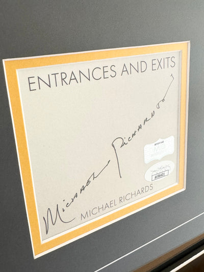 MJB Memorabilia Triumphs with Unique Michael Richards "Kramer" Collectible