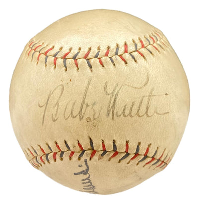 Legend in Hand: Babe Ruth Signed Baseball Up for Auction