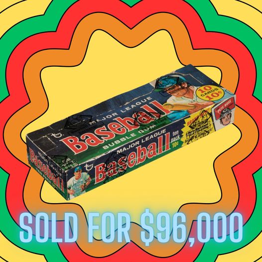 1970 Topps Baseball Box Fetches Double its Estimate at Weekend Auction