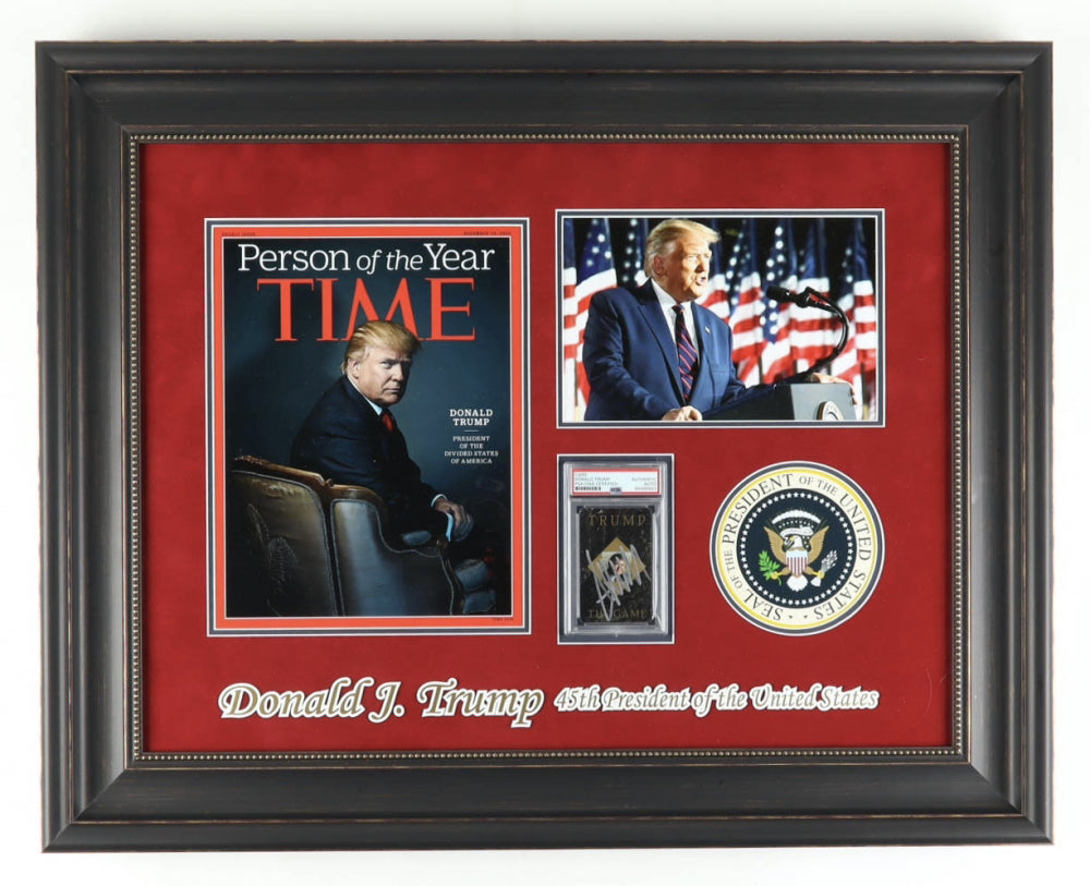 Trump The Game Card Signed by Donald Trump: A Unique Collectible on Auction