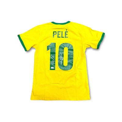 Football Legends Ronaldo Nazario and Pele Signed Jersey: A Coveted Piece of Sports Memorabilia on Auction