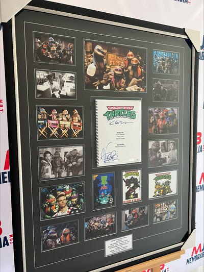The Ultimate TMNT Collectible: Vanilla Ice & Kevin Eastman Signed Script Finds a Home in Georgia USA