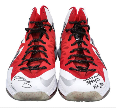 2013 LeBron James 'Masterpiece' Season Sneakers - A Rare Collectible of NBA History