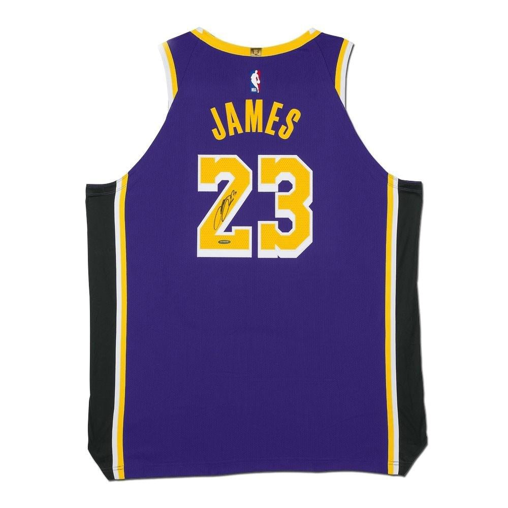 LeBron James Signed La Lakers Jersey currently at $5788 Auction