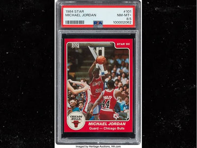 Michael Jordan Rookie Card Complete With Team Set Expected To Fetch $400K At Auction