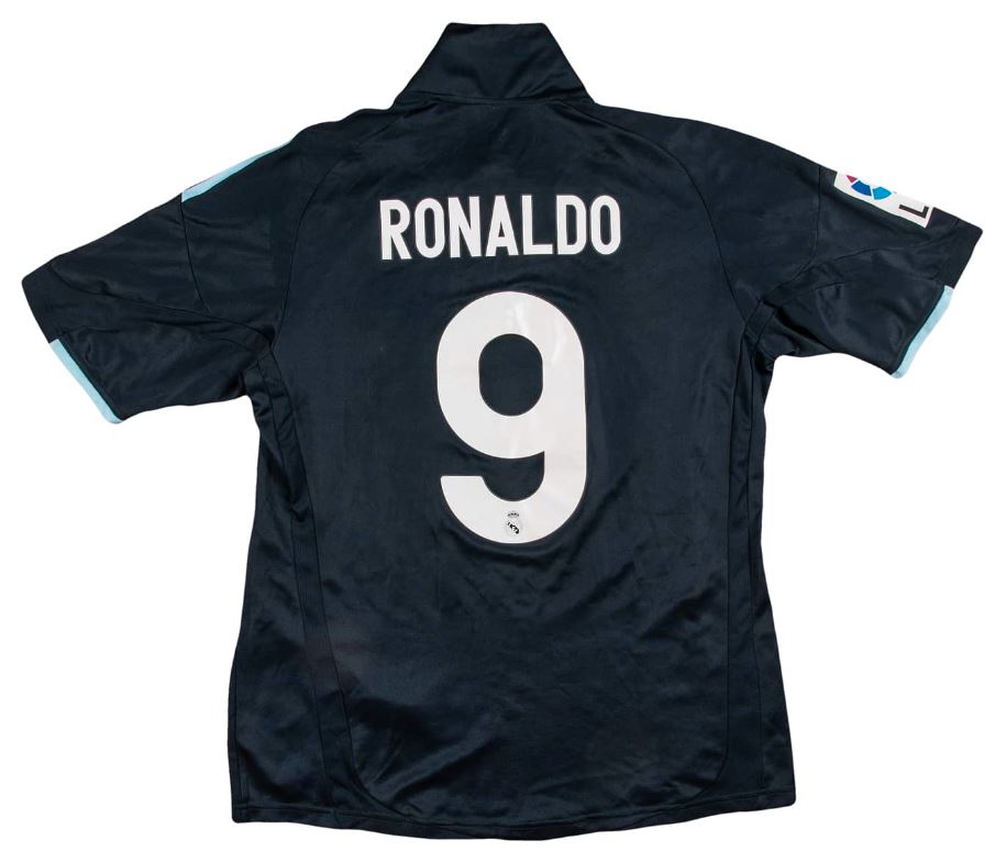 Cristiano Ronaldo Match-Used, Photo-Matched Real Madrid Away #9 Jersey on Auction