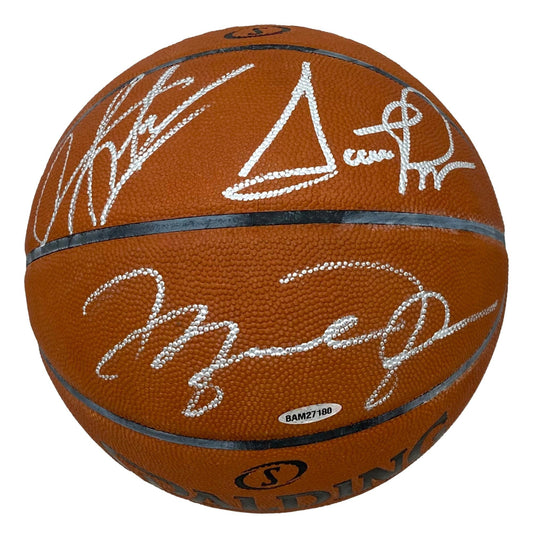 Unveiling an NBA Treasure: Basketball Signed by Jordan, Pippen, and Rodman on Auction