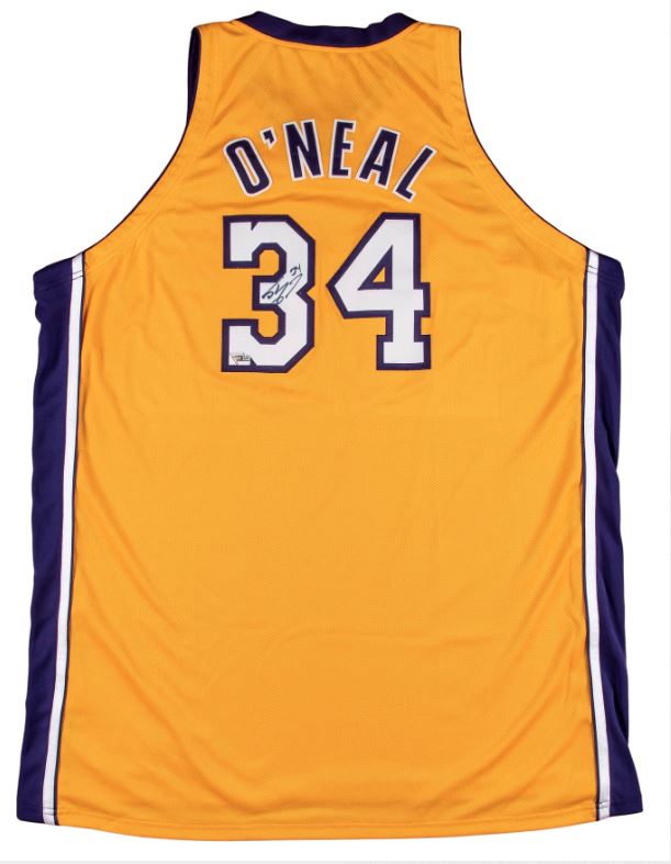 Shaquille O'Neal's Signed Home Jersey