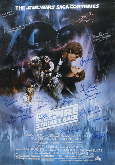 Iconic Star Wars Memorabilia: Multi-signed 'Empire Strikes Back' Poster Hits Auction Block