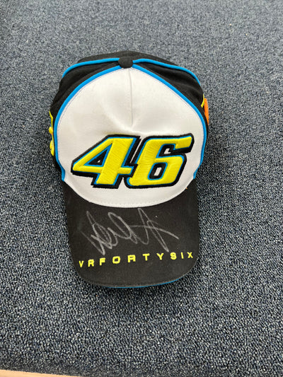 Valentino Rossi Signed Hat with Authentication RARE