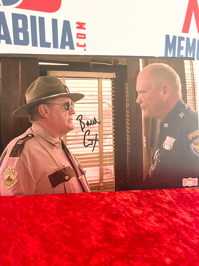 Brian Cox Signed Autographed Super Troopers Photograph RARE with COA