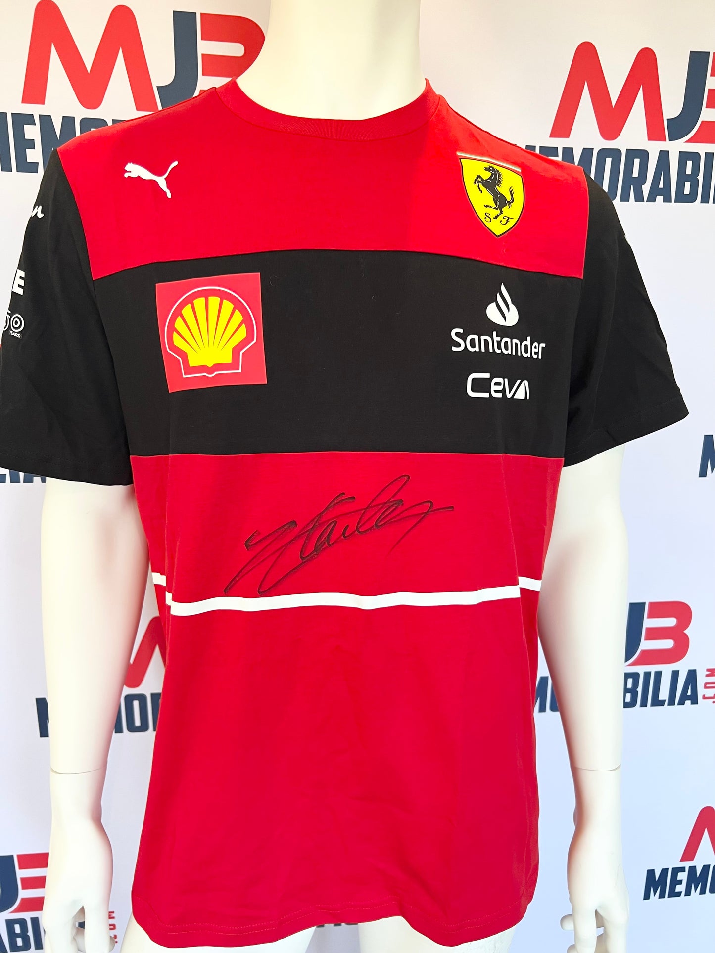 Charles Leclerc Signed Autographed Ferrari Racing Jersey Beckett Authentication