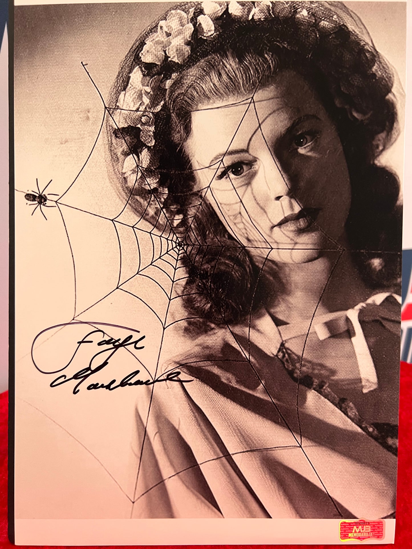 Faye Marlowe Signed Autographed Photograph with COA Black and White