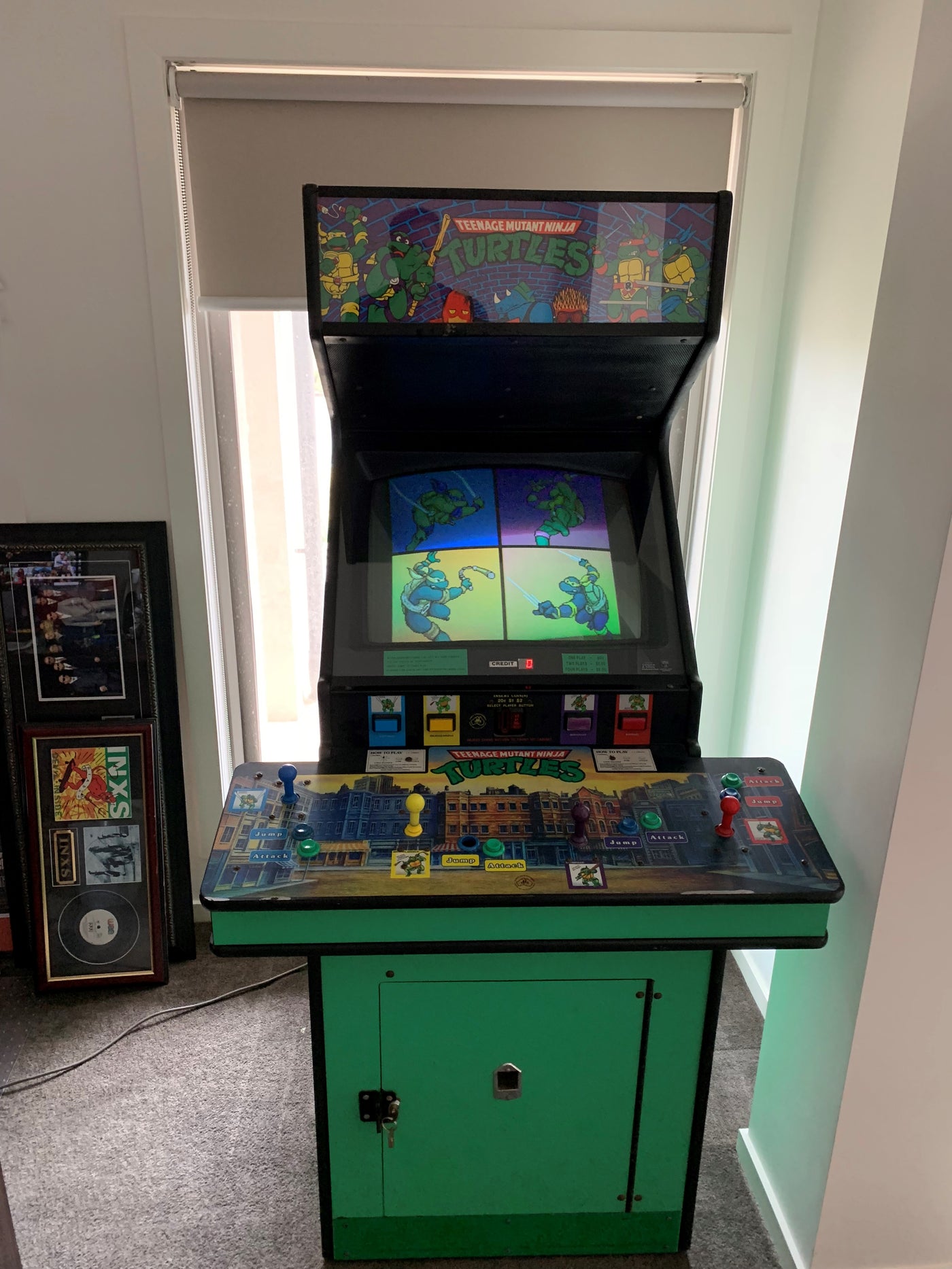 Teenage Mutant Ninja Turtles Original Konami 1989 Machine