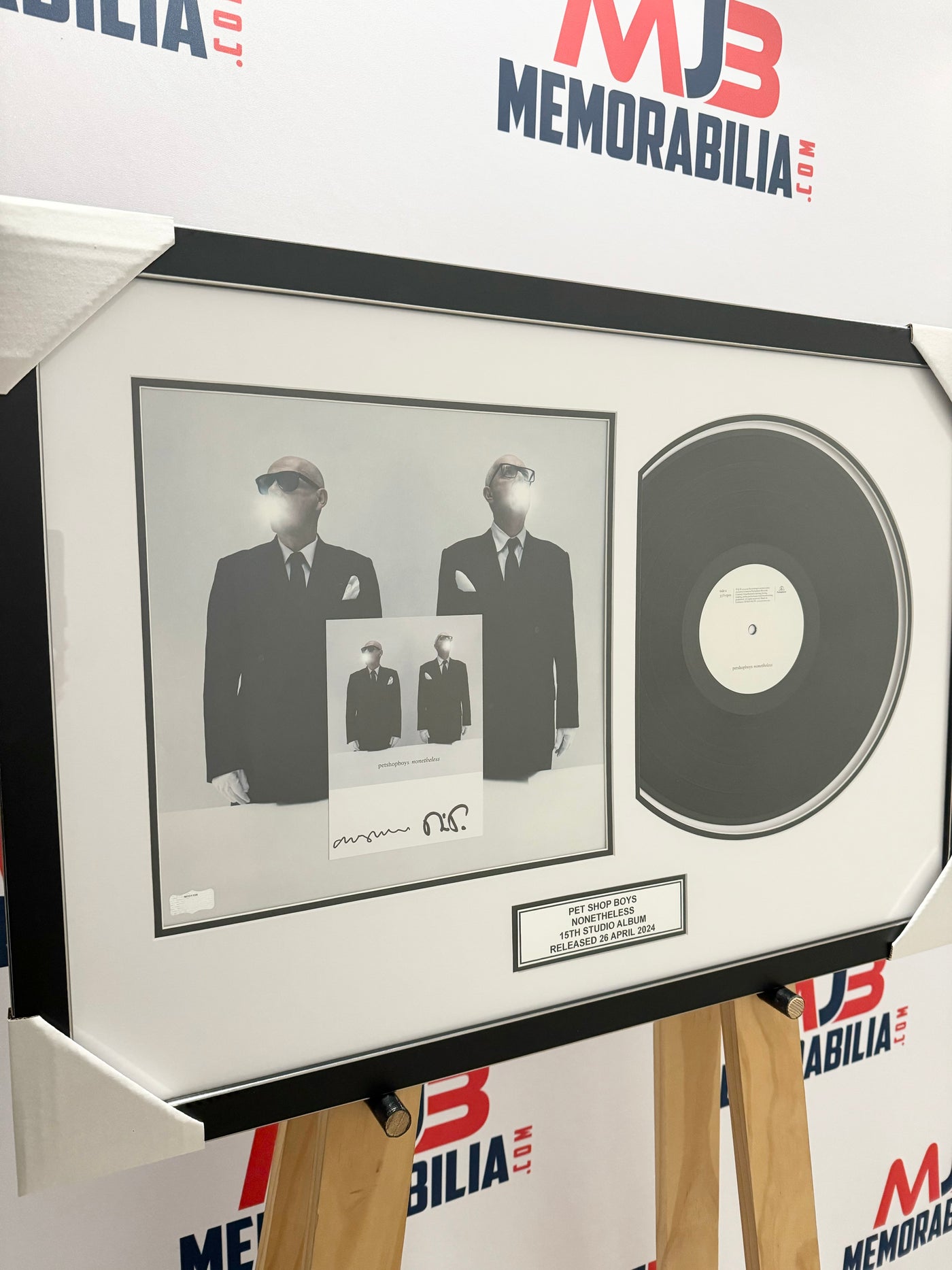 Pet Shop Boys Nonetheless Signed Vinyl with Authentication