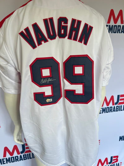 Charlie Sheen Signed Major League Jersey Ricky Wild thing Vaughn Beckett Authentication