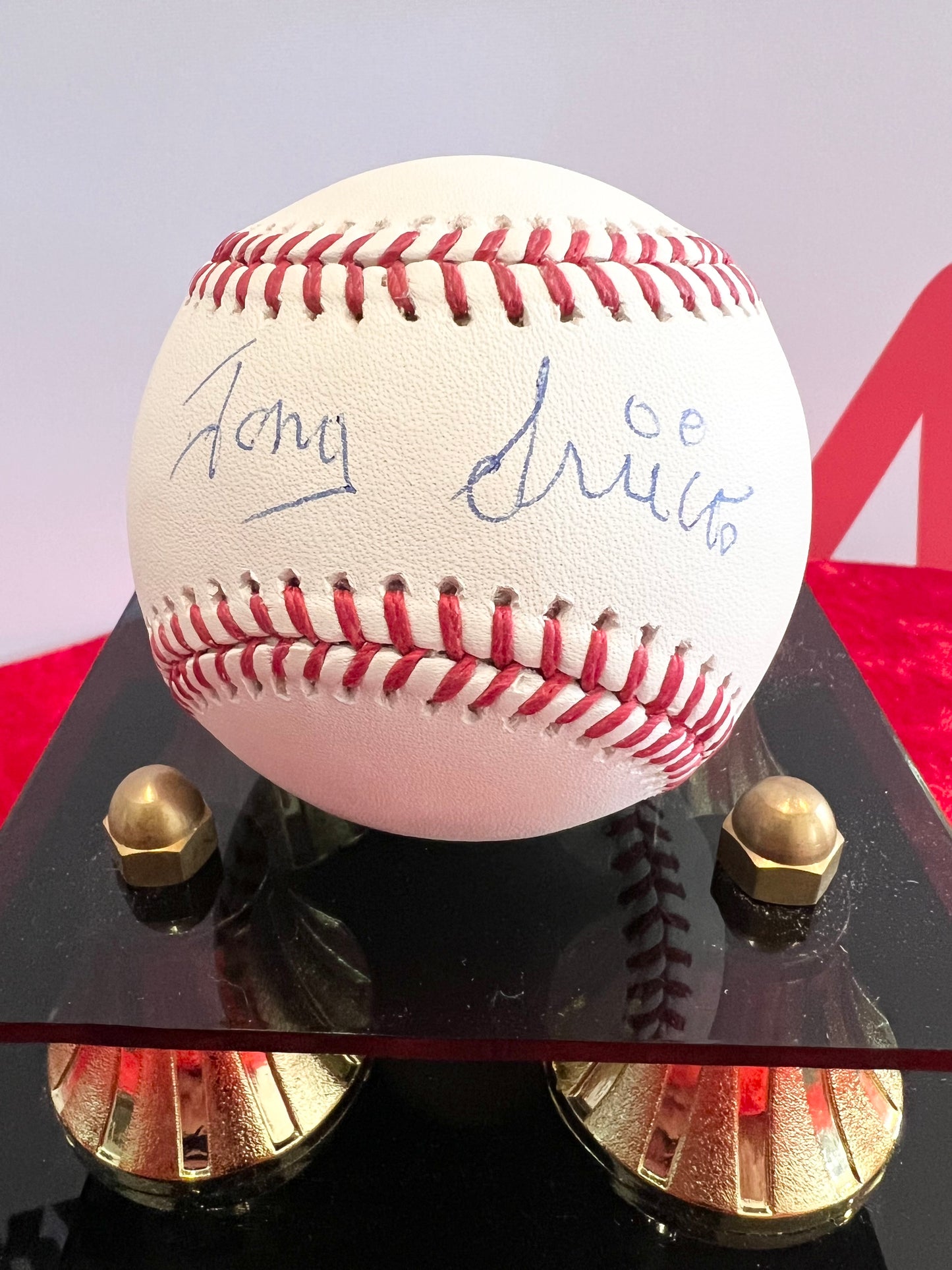 Tony Sirico Signed Autographed Baseball Rare The Sopranos with COA