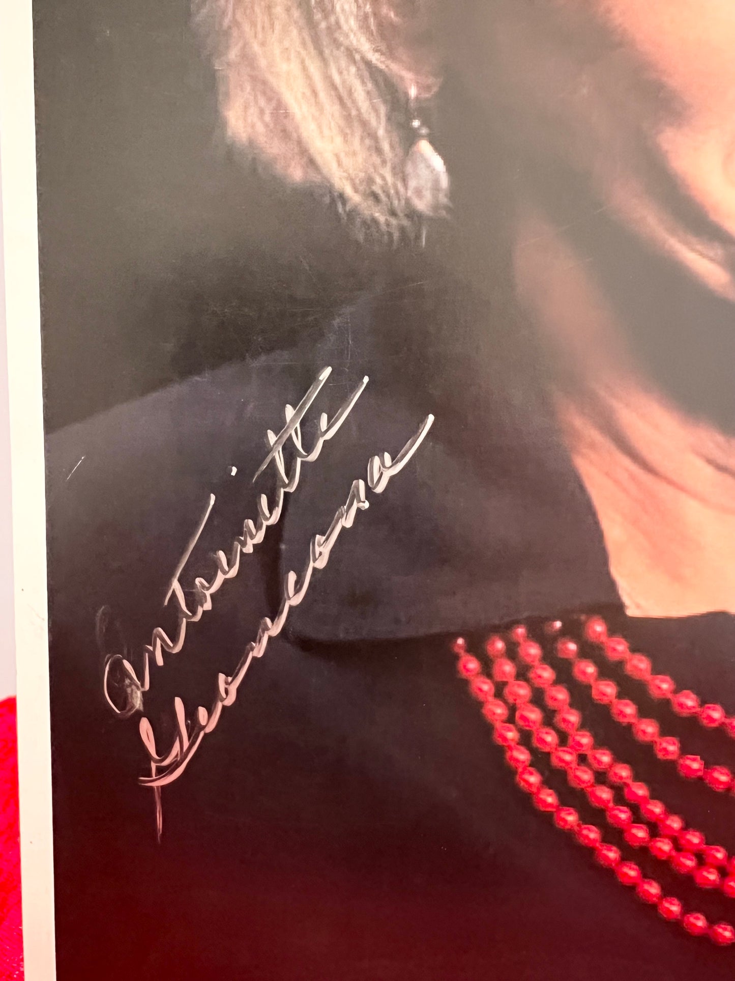 Antoinette Giancana Signed Autograph Mafia Princess Rare with COA