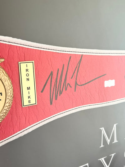 Mike Tyson Signed Autographed Championship Belt with COA RARE