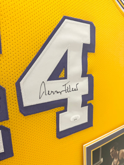 Jerry West Signed La Lakers Jersey JSA Authentication