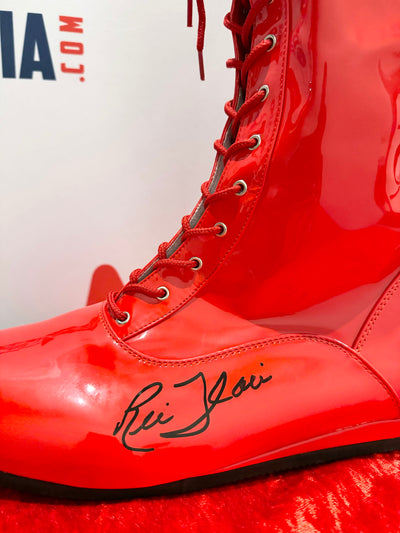 Ric Flair Signed Wrestling Boot HOF PSA