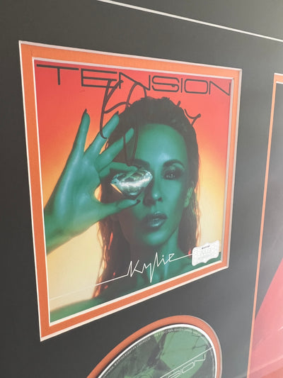 Kylie Minogue Signed Tension CD with full Authentication