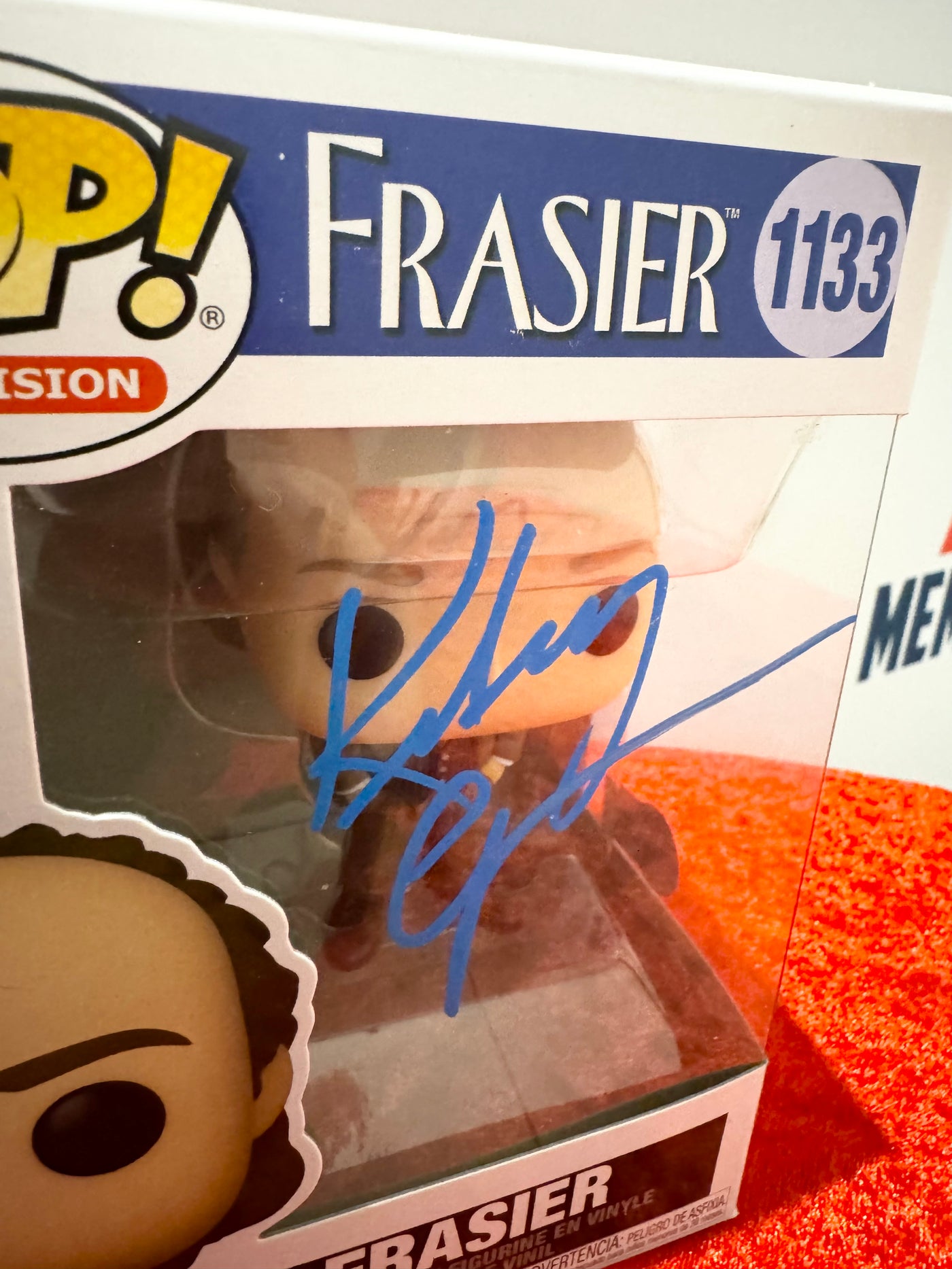 Kelsey Grammer Signed Frasier #1133 Funko Pop Vinyl Figure Beckett Authentication